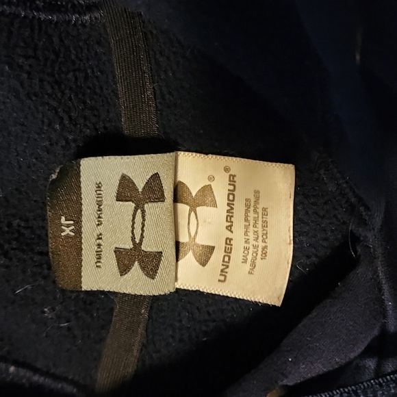 Mens Under Armour Pull Over Hoodie XL Kangaroo Pouch - Picture 3 of 5